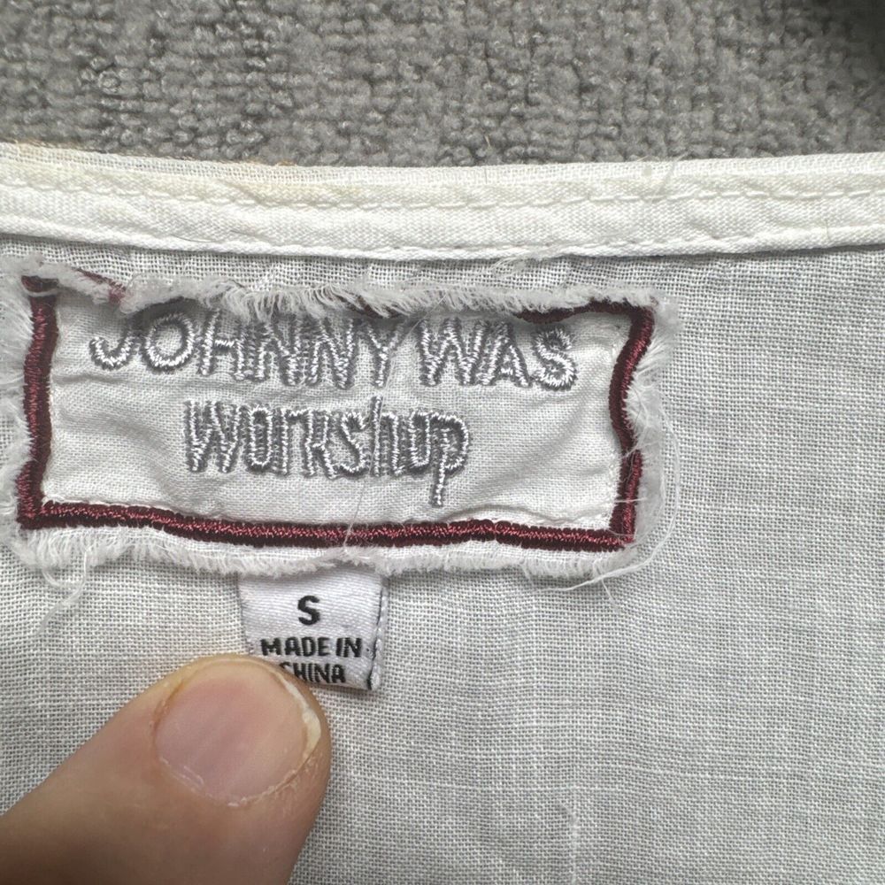 Johnny‎ Was Workshop Tunic Embroidered Top Small Dress Swim Cover Up - Picture 5 of 10